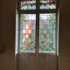 Window doors stained glass