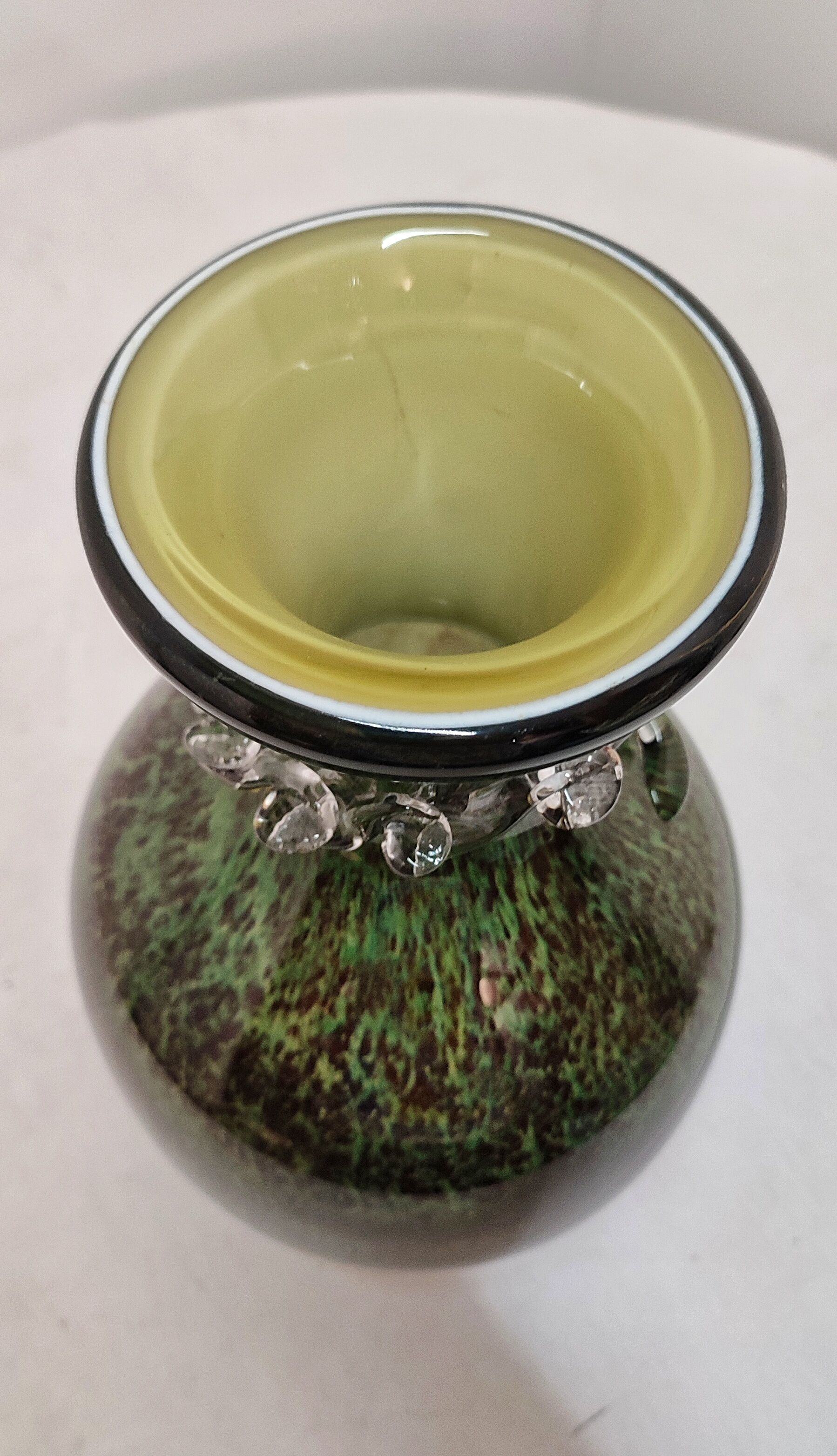 Murano glass vase. Italy, 1970s.