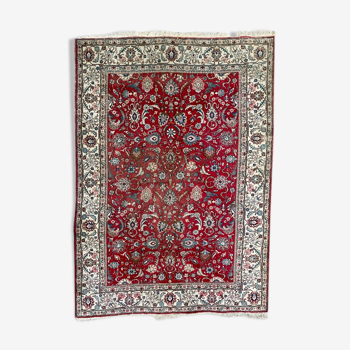 Tapis vintage persan tabriz 244x344 cm