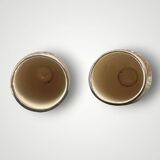 Deux anciens vases en faïence de Hubert Bequet (Belgique) - années 50