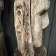 3 wooden folk art totems representing the three wise men, mid-20th century