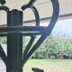 Porte-manteaux perroquet en rotin vert