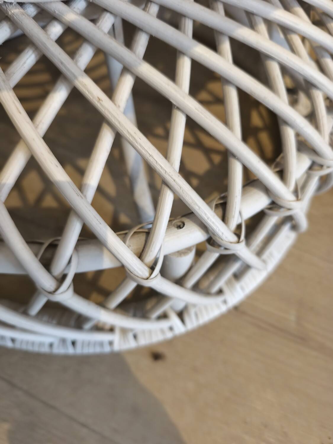 Emmanuelle armchair in rattan