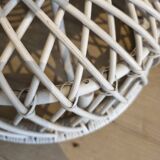 Emmanuelle armchair in rattan