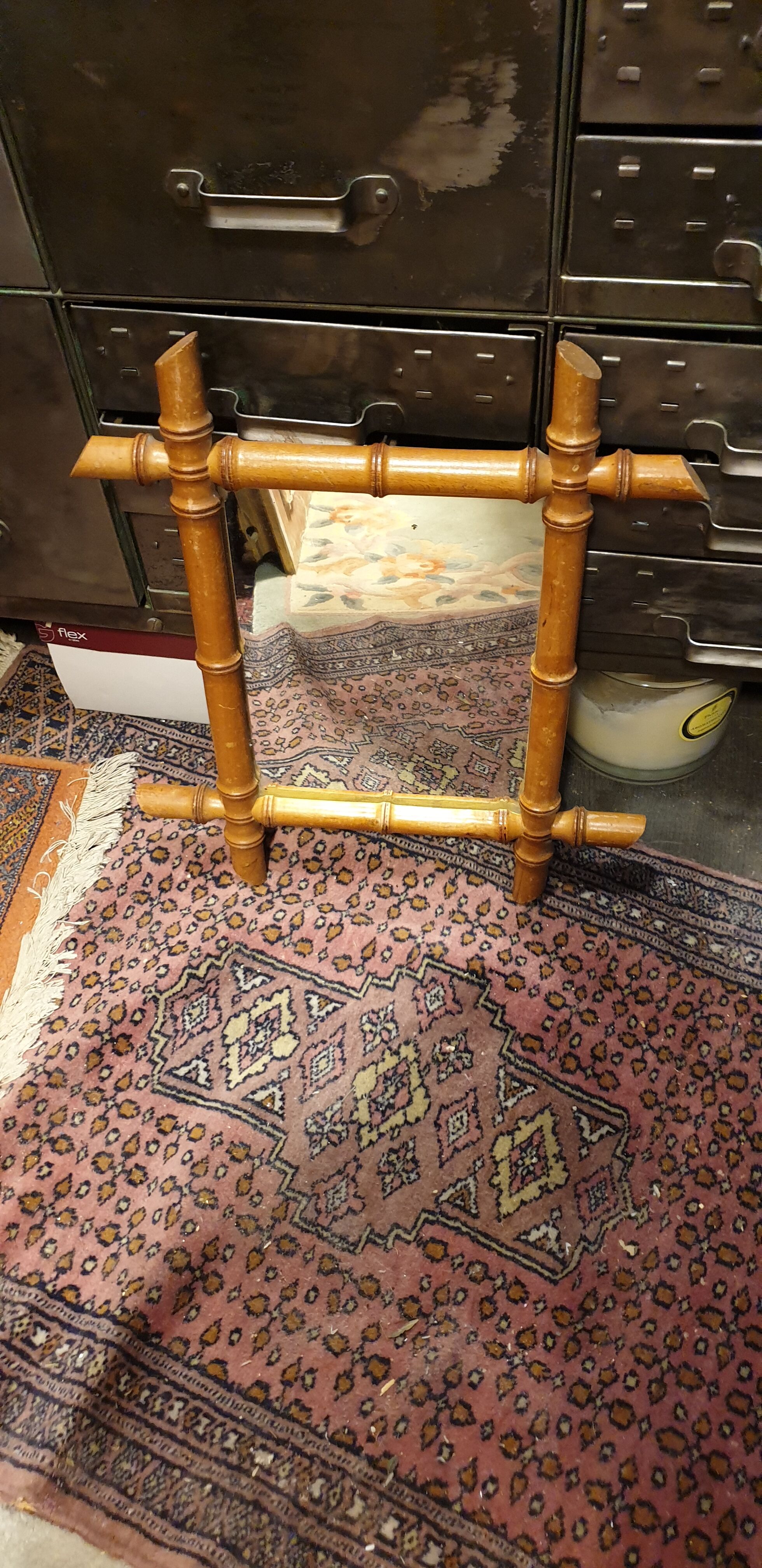 Barber mirror 45x38cm