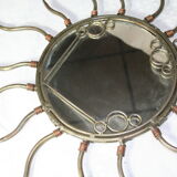 Sun metal mirror 20cm