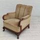 1950s, Danish design, set of armchairs, teak wood, velour, original condition.