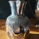 Silver-plated coffee pot and water jug. (2 items)