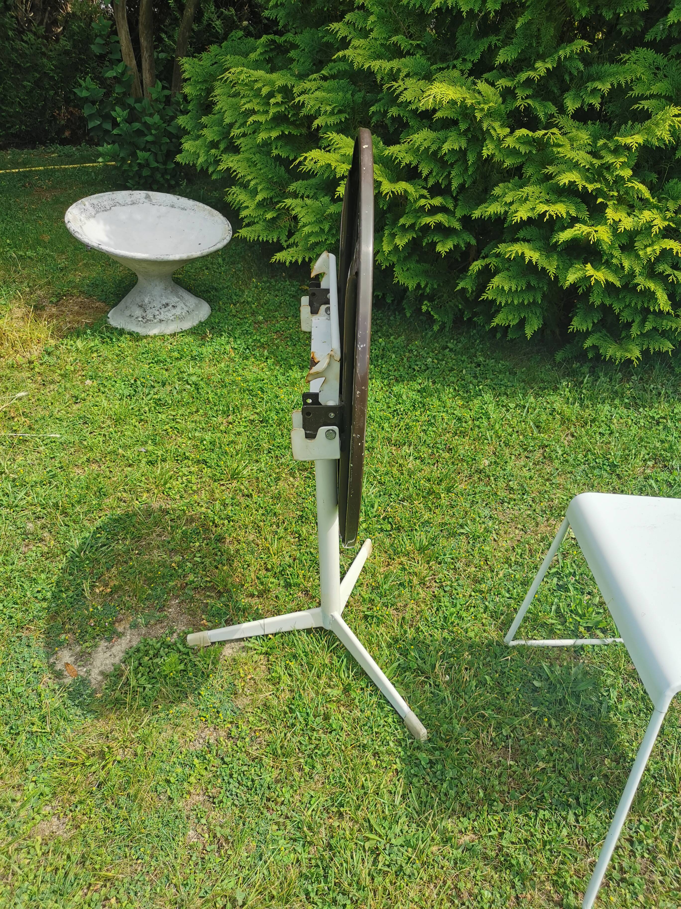 70s garden table, folding top