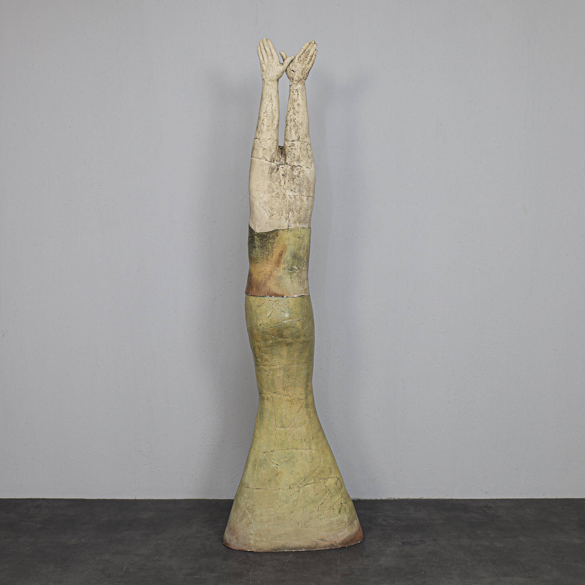 Standing female figure by Sjer Jacobs, Netherlands, 1990s