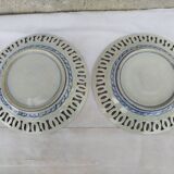 Open porcelain plates