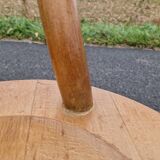 Set of 4 solid organic chairs