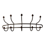 Half moon shaped wall hook