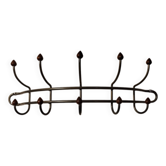 Half moon shaped wall hook