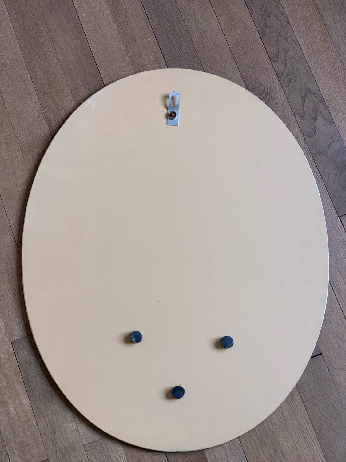 Vintage oval mirror 70's