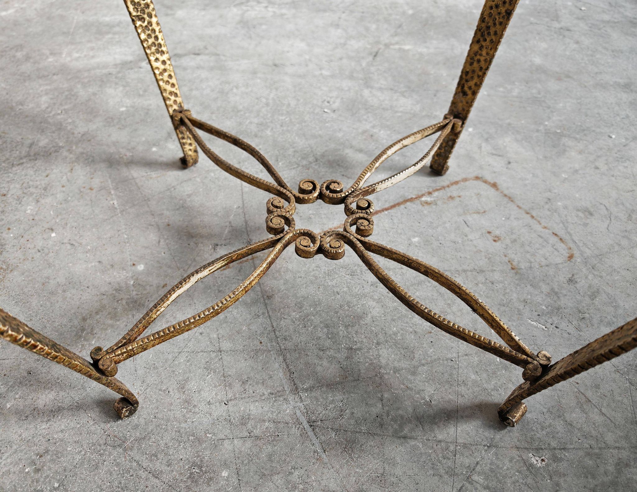Pair of Mid Century Modern ottomans by Pier Luigi Colli from the 1950s.