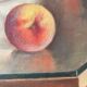 Still life with fruits, oil on canvas circa 1920