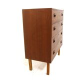 Scandinavian teak chest of drawers, Sweden, 1960