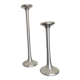 Ikea brushed aluminum candle holders kagla model