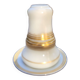 Night service in opaline Miniature dinette