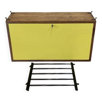 Bureau, secrétaire mural design scandinave, 1950