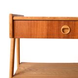 Vintage Scandinavian Nightstand with Angled Legs