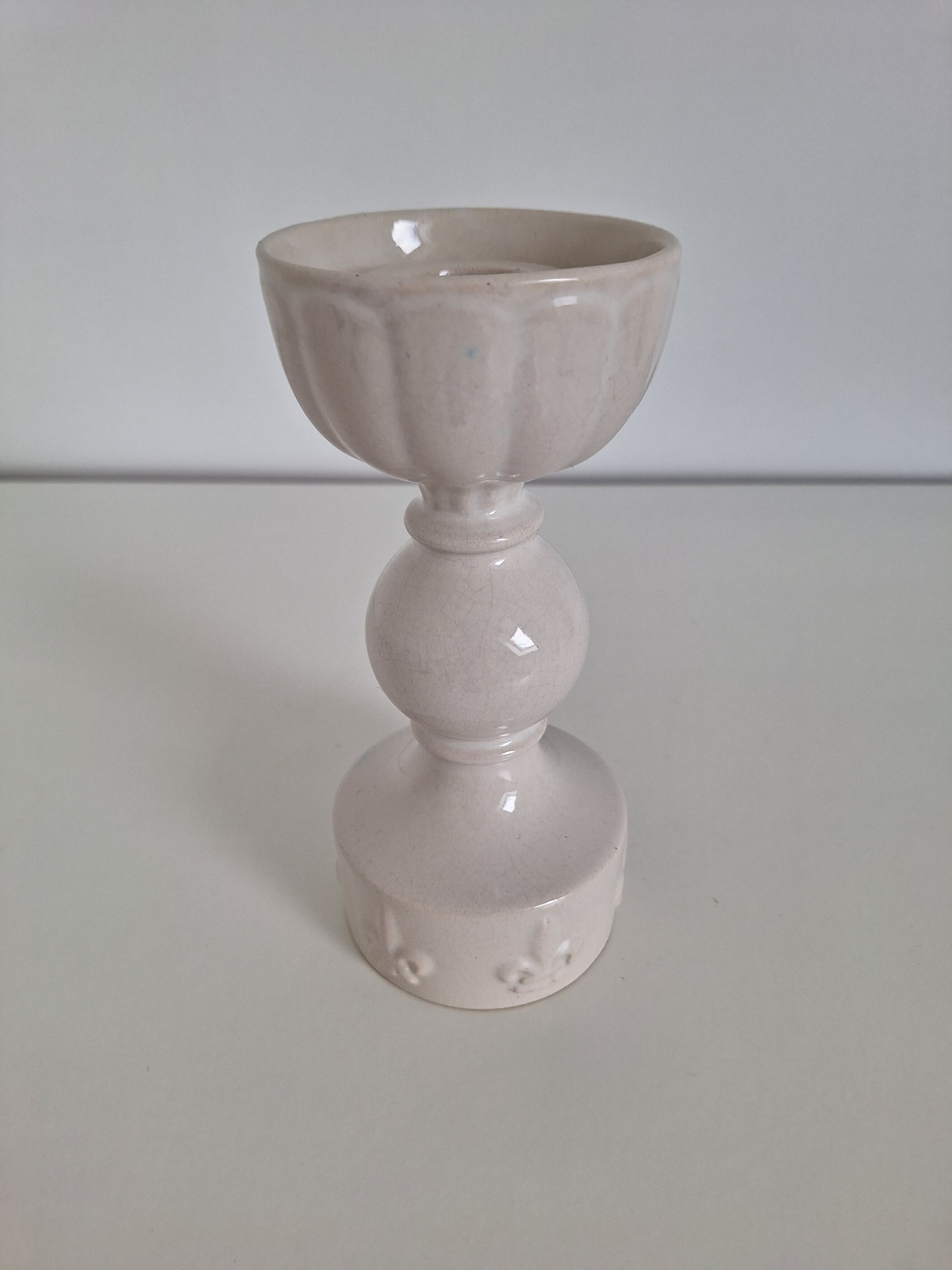 Vintage ceramic candle holder