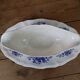 Old Sarreguemines earthenware sauce boat, Romantic model