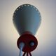 Vintage table lamp, model 1618/napako, josef hůrka, 1950's.