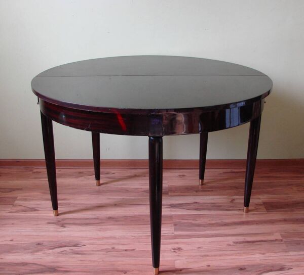 Table, console de style Empire, années 1950