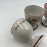 Flowered ceramic shells