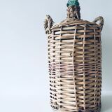 Demijohn with wicker