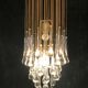 Paolo Venini glass drops chandelier 1960
