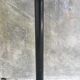Fifth wheel or sofa end - smoked glasses and marble foot - design 1970