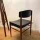 Chaise scandinave année 60 pied fuselé