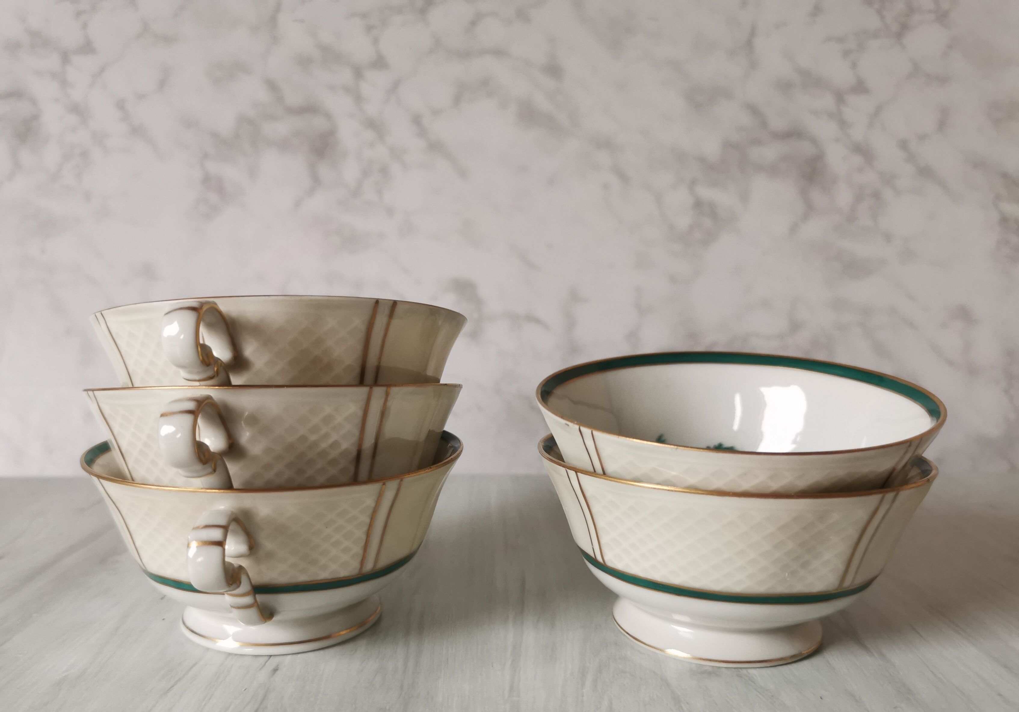 Dessert service and coffee Bernardaud Limoges