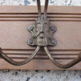 Old coat rack 4 coat hooks