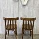 Pair of bistro chairs