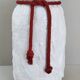 Vintage vase Bay Keramik jute bag 1960