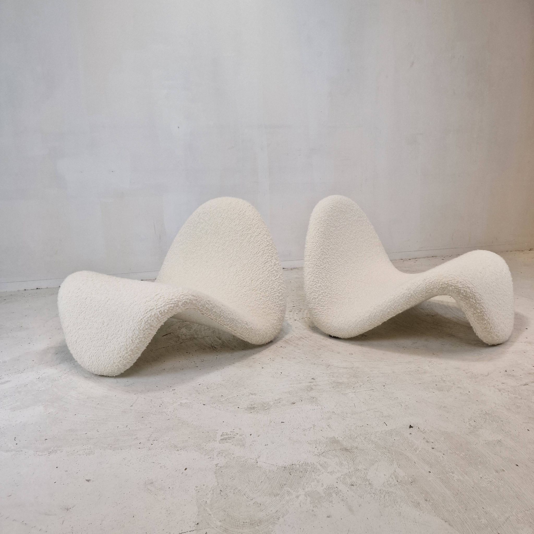 Set of 2 Tongue Chairs by Pierre Paulin for Artifort, 1960s