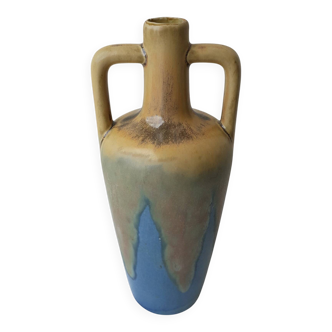 Stoneware single-stem vase