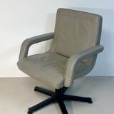 Visitor armchair international furniture leather Gray 2000