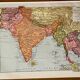 Reserved Mona - Set of 2 illustrated plates on 20th century India