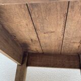 Antique solid wood table
