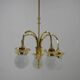 Art Deco Large Chandelier, 1920s, Restored
