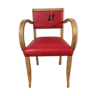 Red bridge armchair