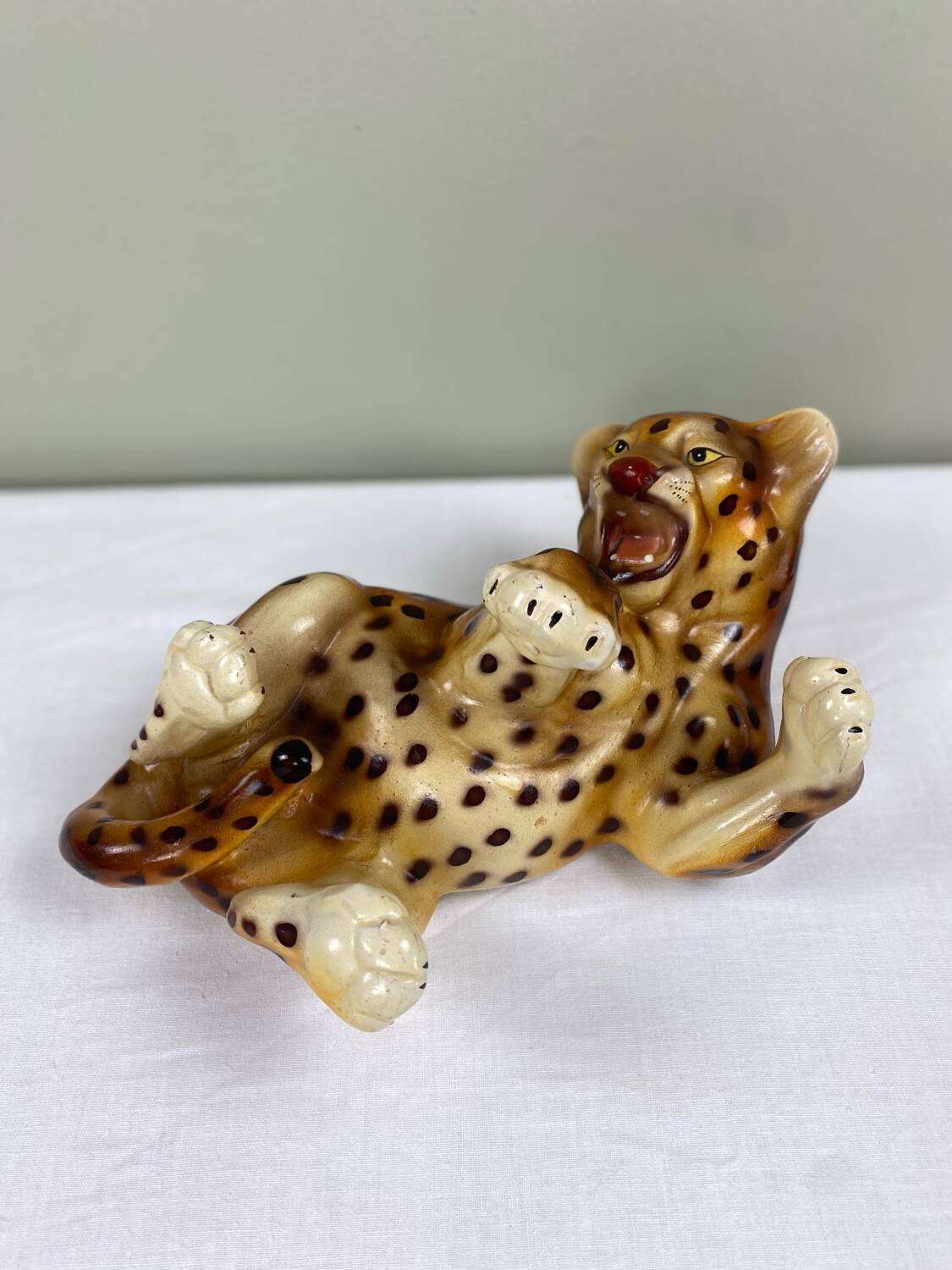Ceramic leopard