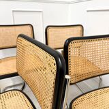 Lot de 4 chaises B32 noires