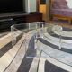 Athena coffee table by david lange. 1970. 70x70.