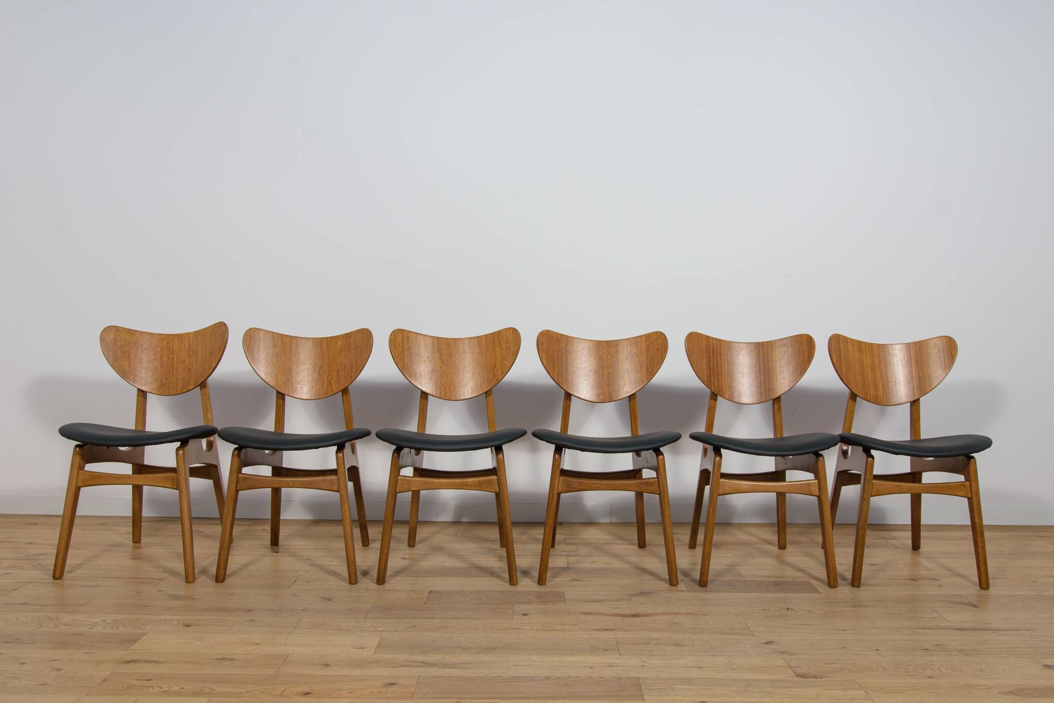 Chaises de salle à manger Librenza du milieu du siècle de G-Plan, années 1950, Royaume-Uni.